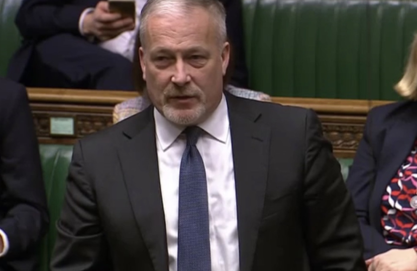 Richard Fuller MP in House of Commons