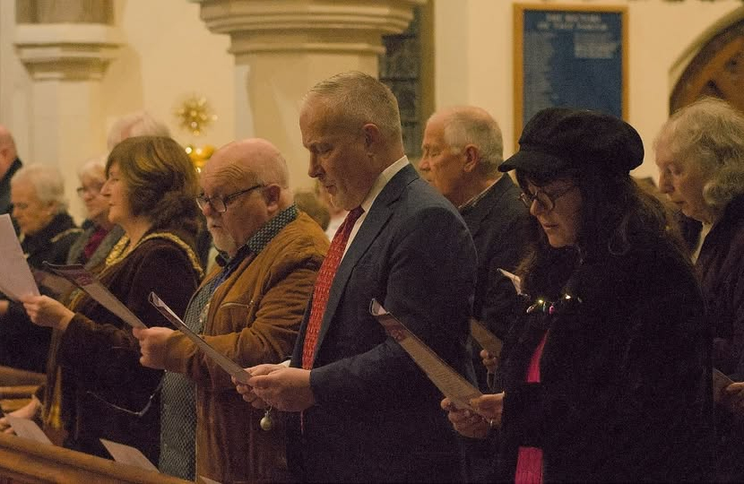 Sandy Carols Photograph kindly provided by Neil Darlow.