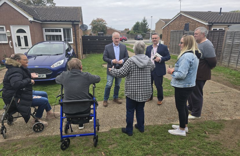 Holme Crescent - Photo of Richard with Residents