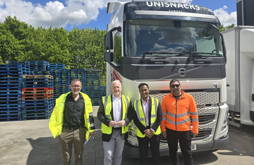Richard at Unisnacks Upper Caldecote