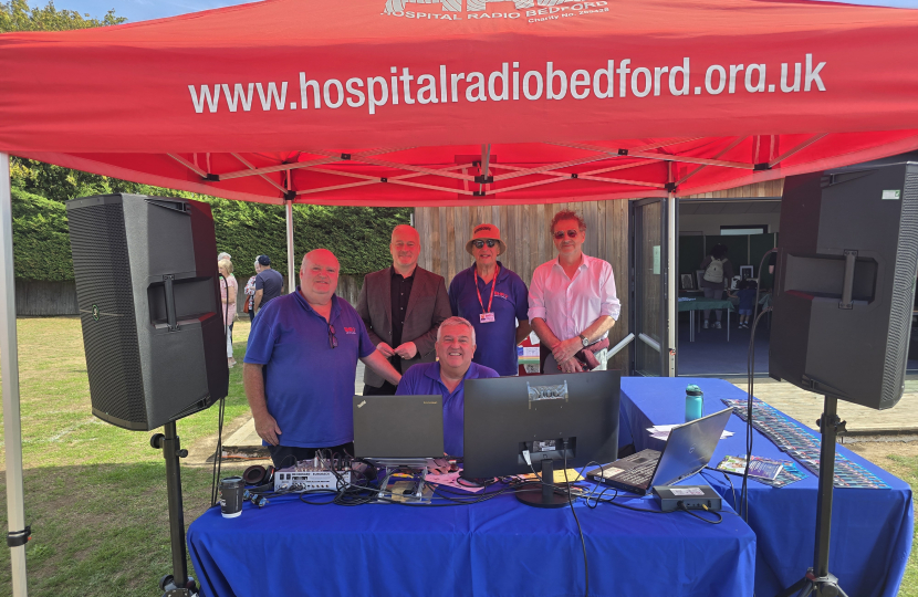 Richard at the Biddenham Show