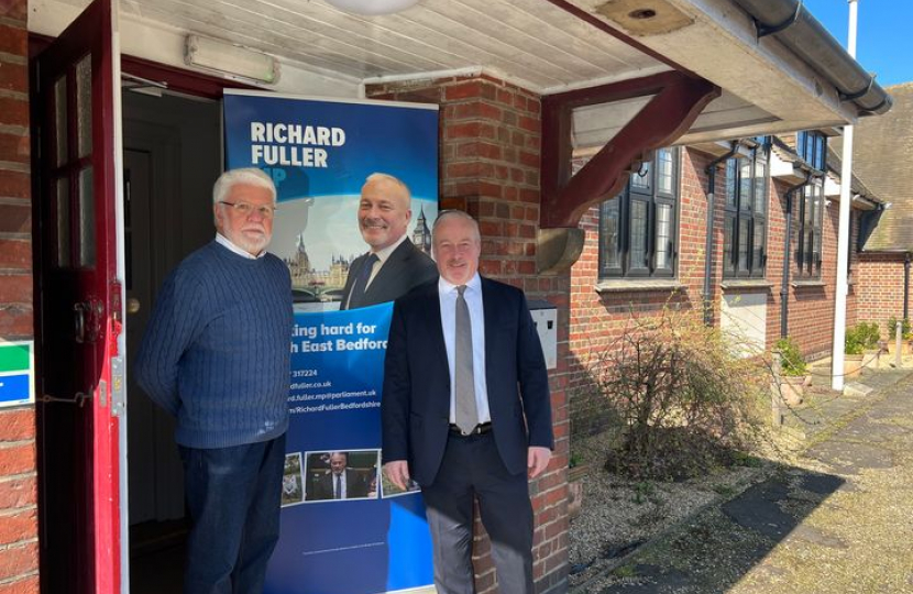 Richard at Tempsford Drop-in surgery