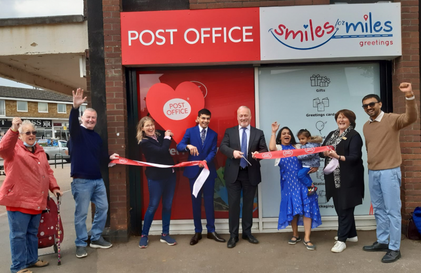 Richard Opening Sandy Post Office