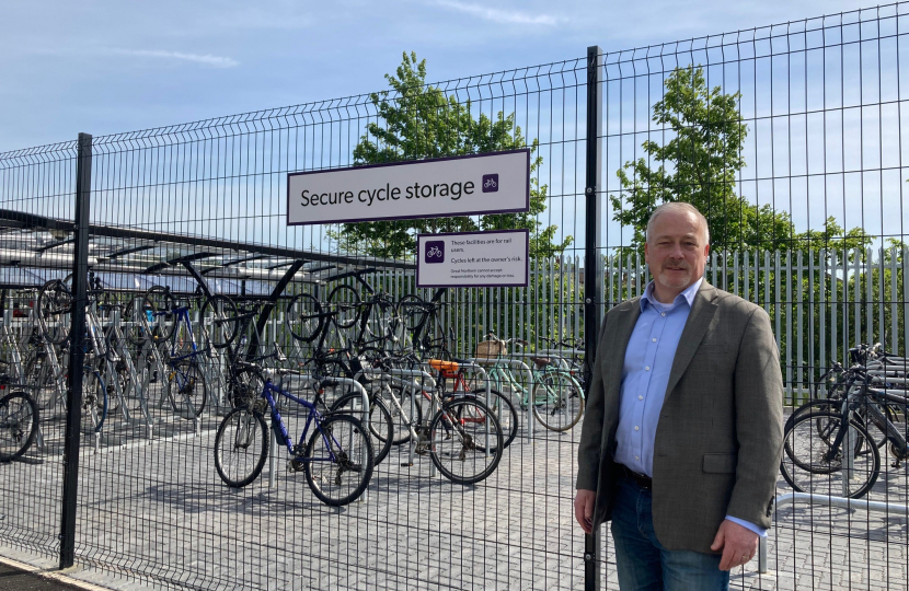 Biggleswade Station Cycle Hub