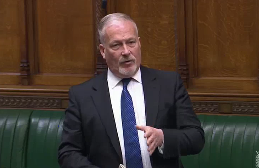 Richard speaking in Parliament