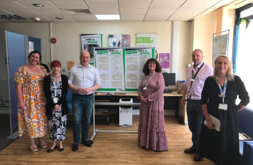 RF at Biggleswade Jobcentre