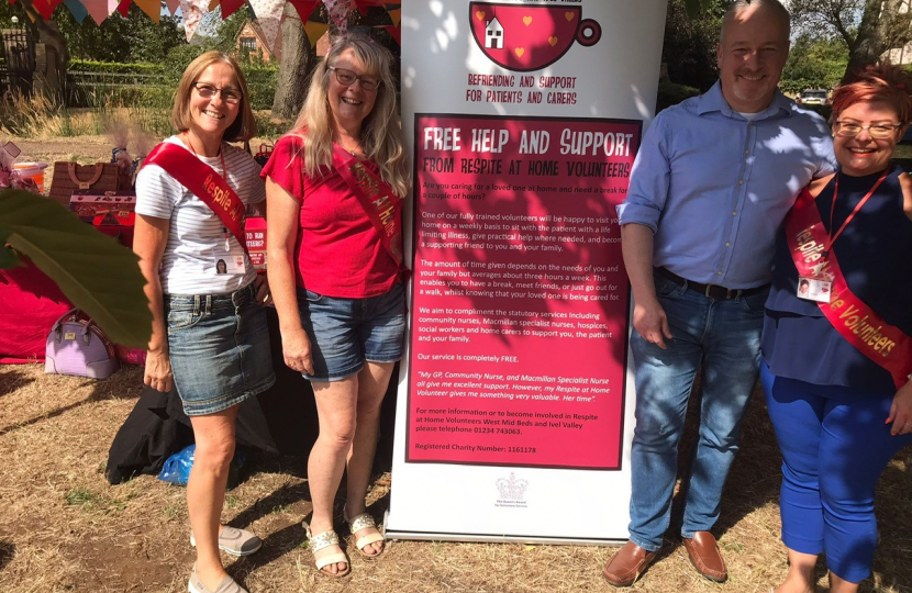 Respite at Home Volunteers West Mid Beds and Ivel Valley