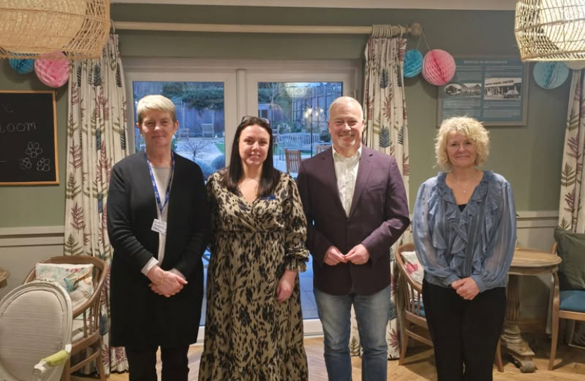 Richard Fuller at Mantles Court Care Home