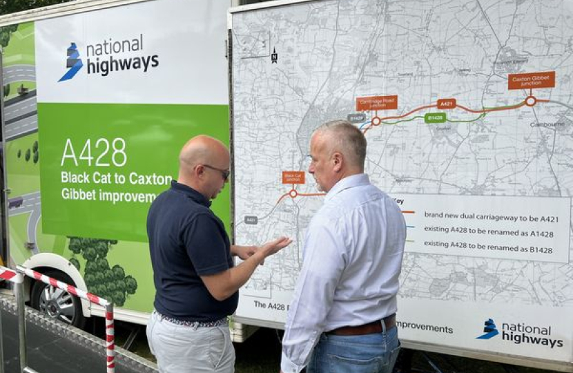 Richard talking to National Highways at River Festival