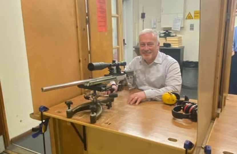 Richard Fuller at Bedford Rifle Club