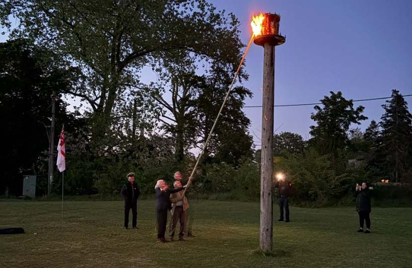 Podington VE Day Beacon