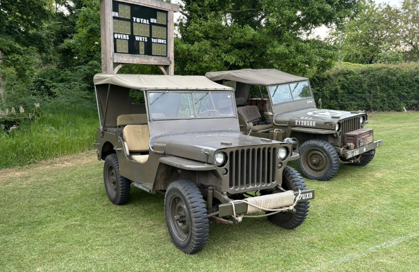 Podington VE Day Military Vehicles