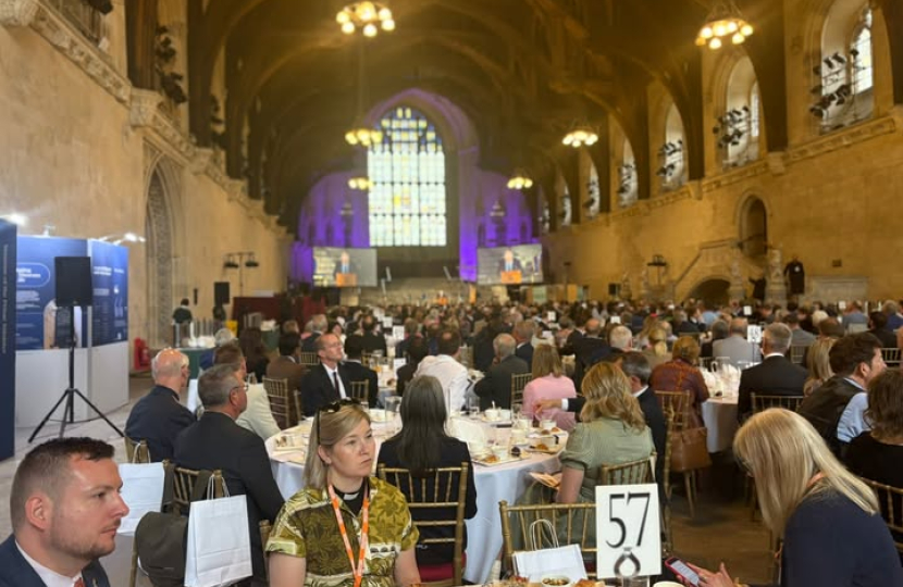 Photo of the Parliamentary Prayer Breakfast in Westminster Hall in 2025