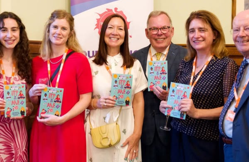 Richard Fuller MP sponsoring the ITP Association's 30th Anniversary in Parliament 