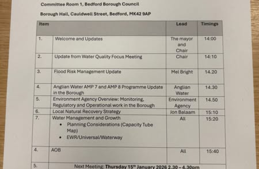 Water Management Partnership Meeting Agenda Sep 25