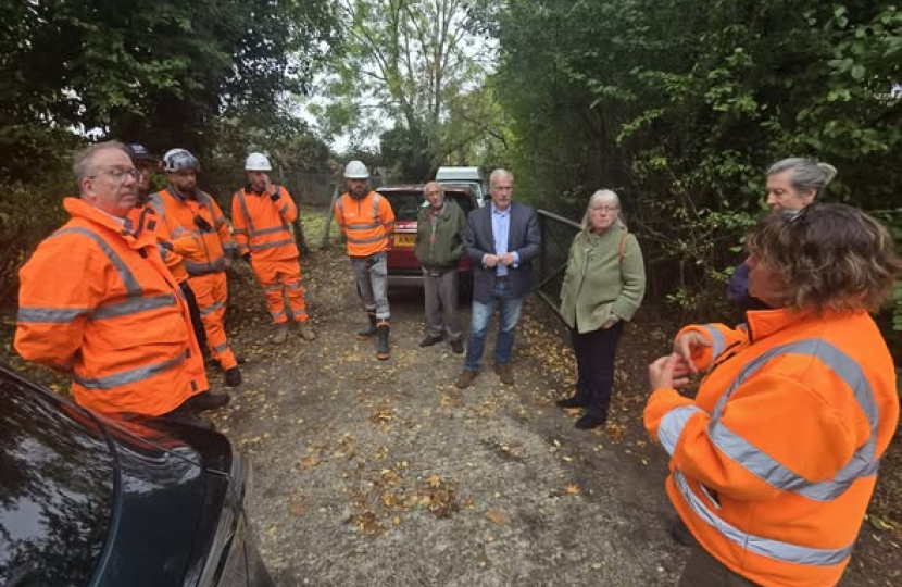 Richard Fuller at Renhold pumping station