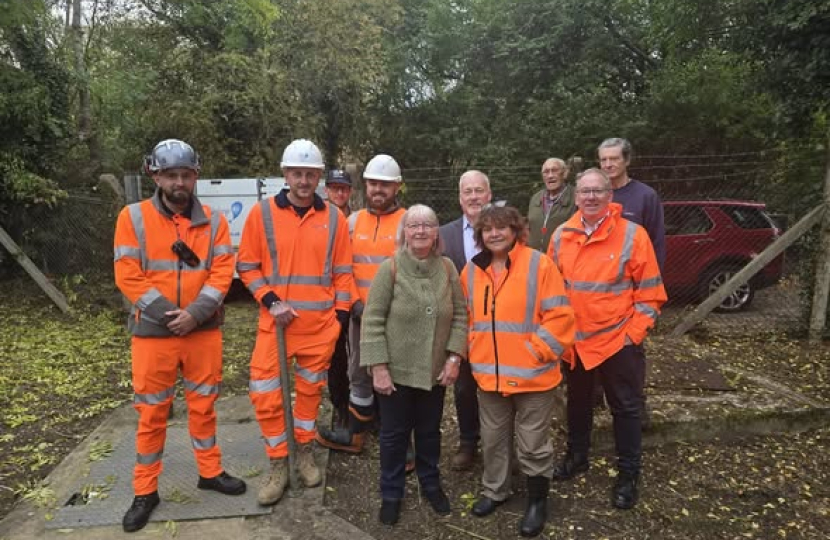 Richard Fuller at Renhold pumping station