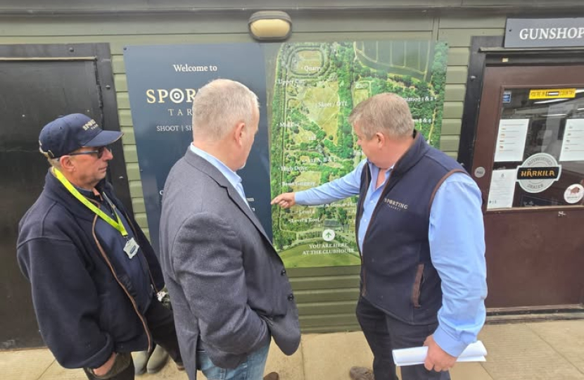 Richard Fuller at Sporting Targets in Riseley