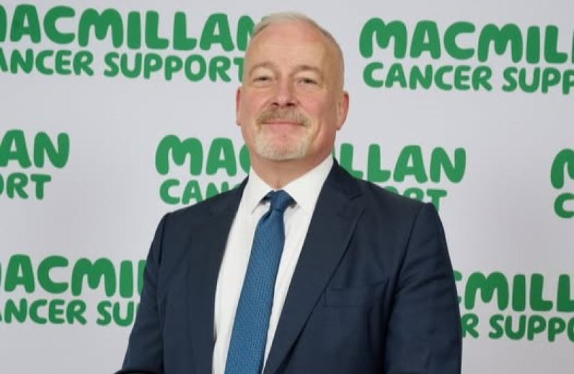 Richard Fuller MP at Macmillan Coffee Morning in Parliament