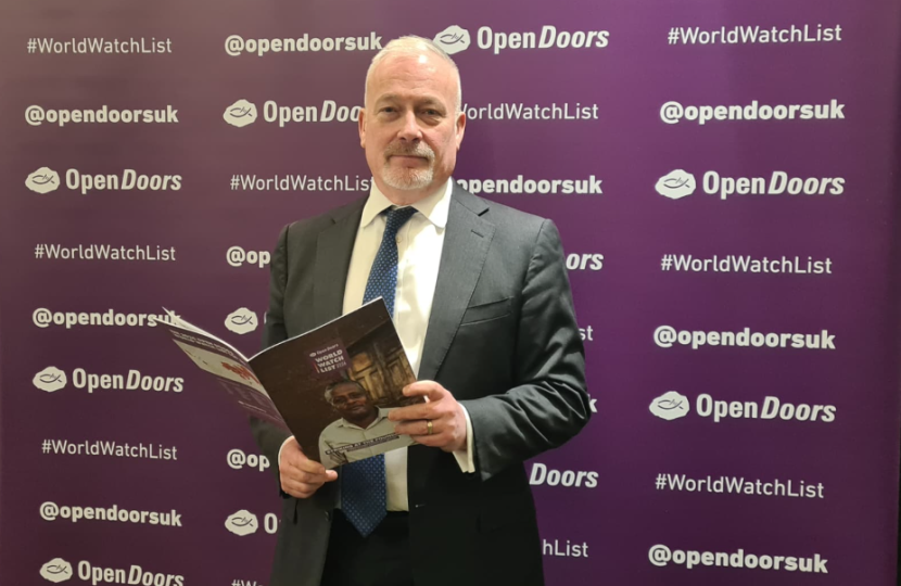 Richard Fuller reading Open Doors World Watch List 2026