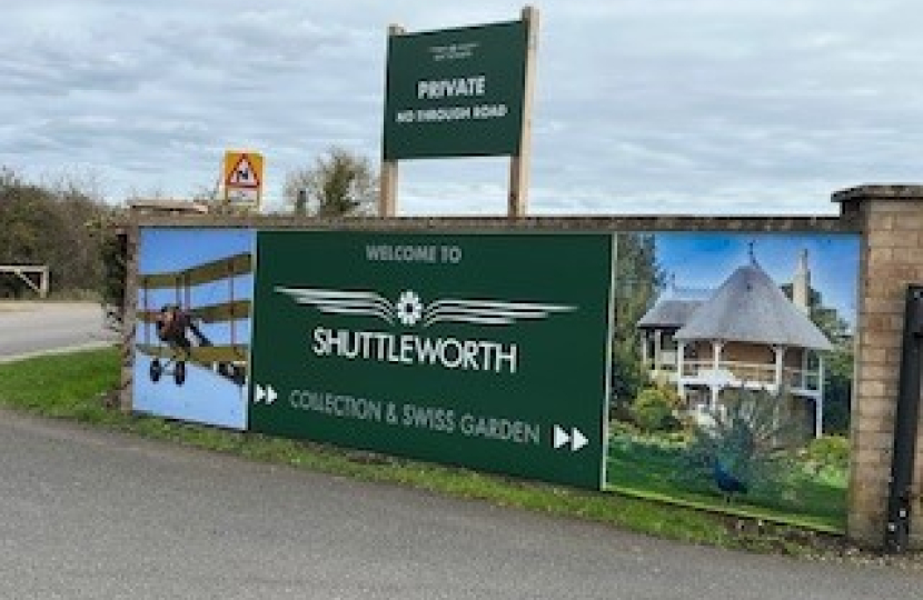 Shuttleworth sign