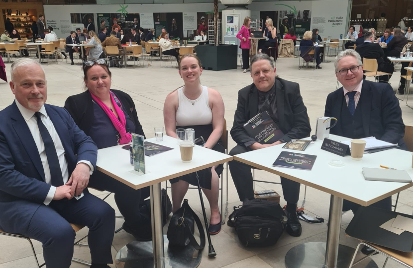Richard meeting with tech entrepreneurs in Portcullis House