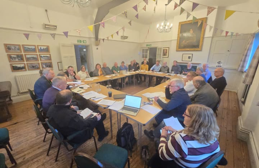 Meeting with councillors about Tempsford New Town
