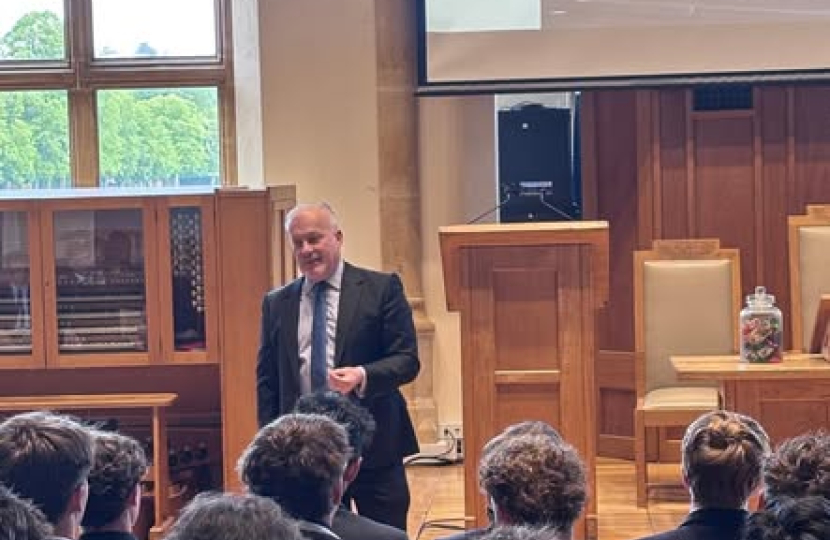 Richard Fuller at Bedford School