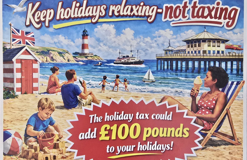Holiday Tax poster