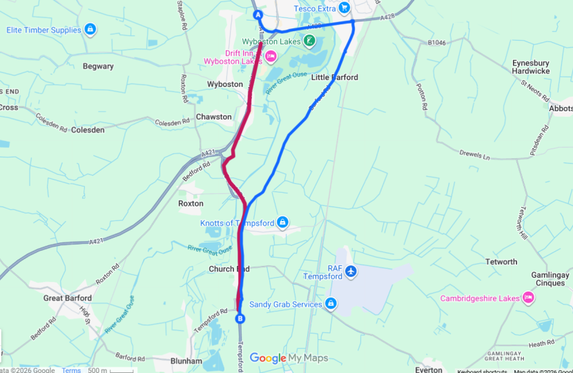 A1 southbound diversion