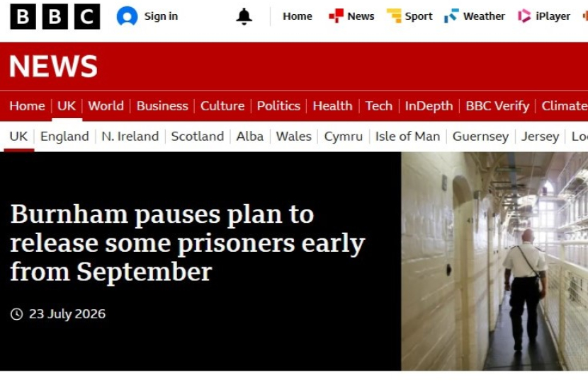 BBC Screenshot on early release
