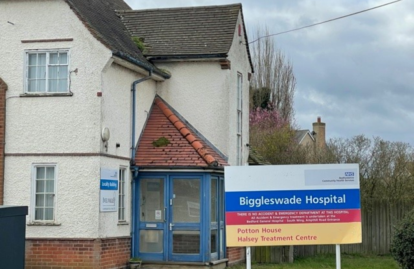 Image of Biggleswade Hospital site