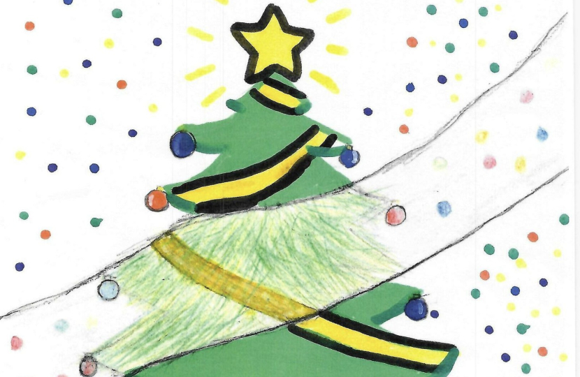 Winning Christmas Card