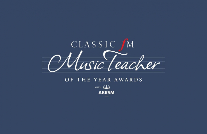 Classic FM Music Teacher of the Year Award 2023