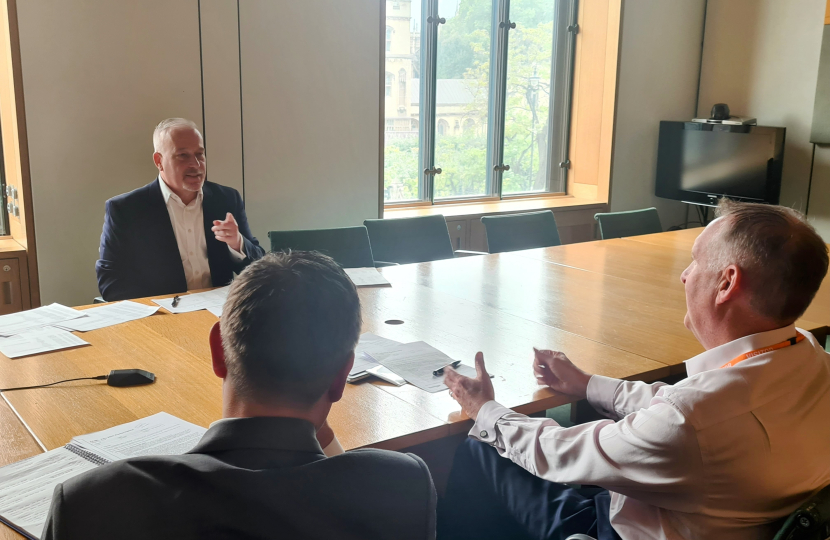 Richard Fuller MP meeting with GTR in September 2025