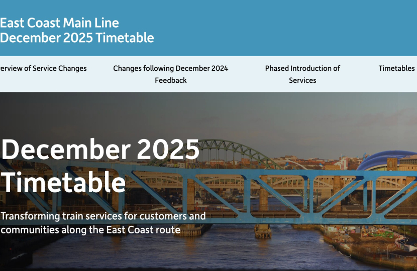 GTR Timetable Change