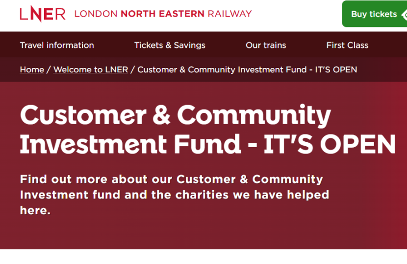 LNER screen grab
