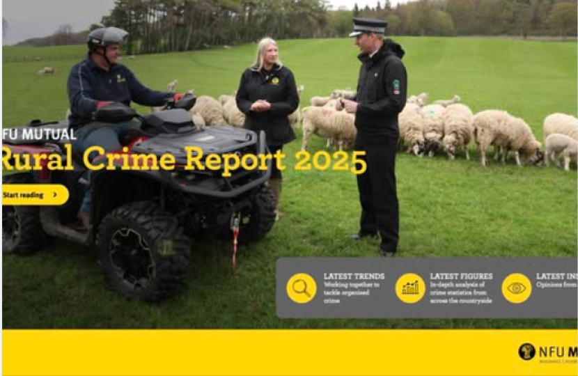image of NFU Rural Crime Report 2025