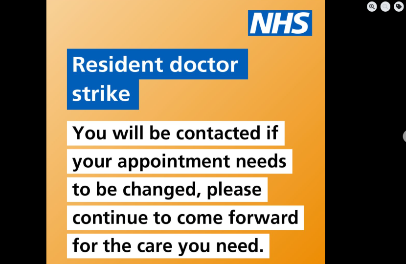 NHS Strike image