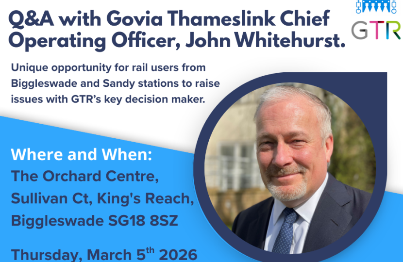 GTR public meeting poster