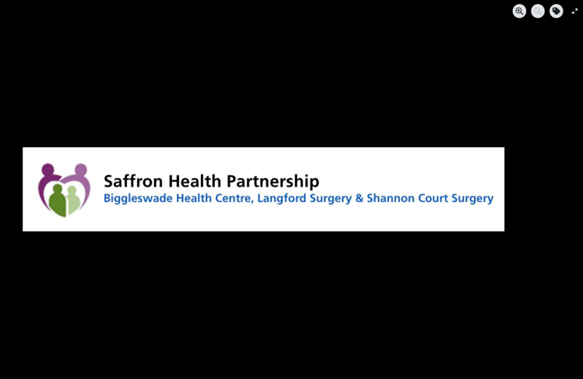 Saffron Health Partnership Logo