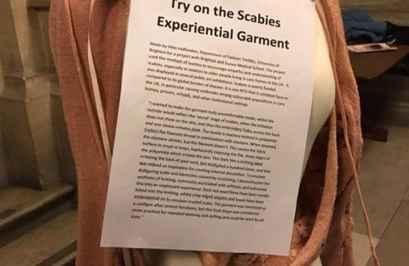 Scabies garment