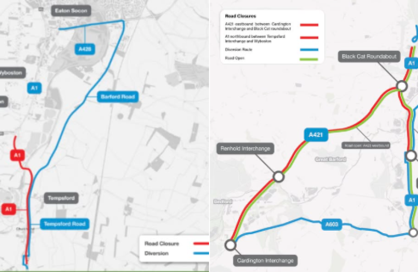 Highways diversion routes