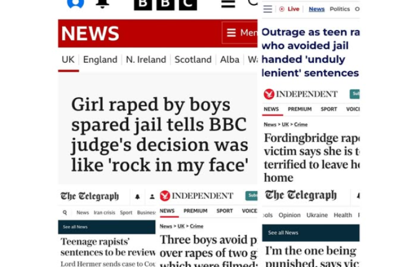 Newspaper cuttings about Fordingbridge case