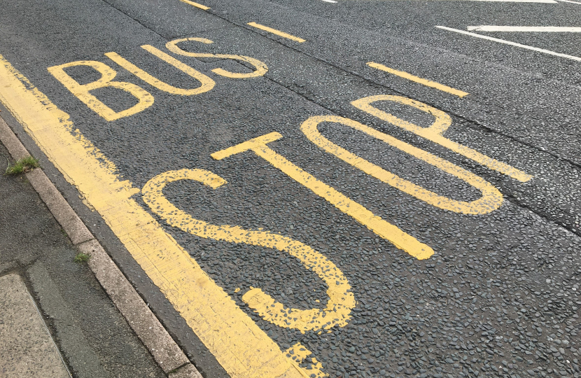 bus stop image