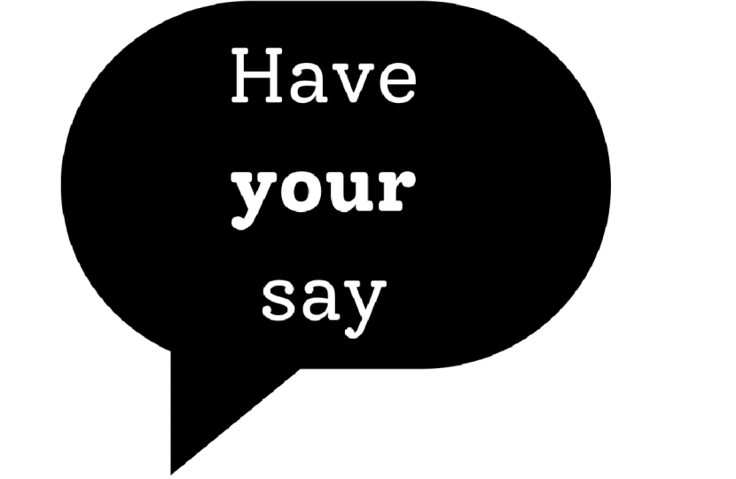 Have your say graphic