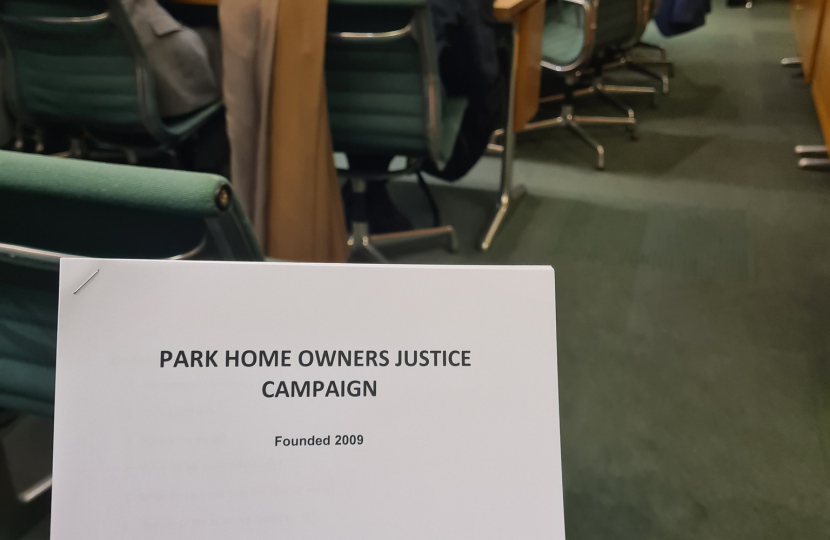 image of Park Home Owners Justice Campaign 