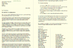 March 21 Weddings letter