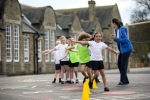 school sports lesson