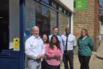 Richard Fuller MP at Biggleswade Job Centre